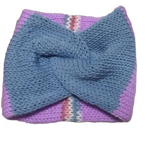 Mystery Twist Headband Knit Ear Warmer-Wide